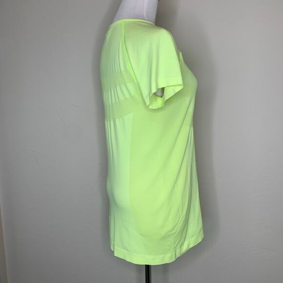 Zella Neon Yellow Microfiber Top Sz Large - Picture 4 of 8